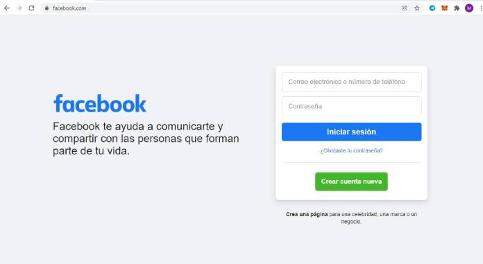 Ejemplos de software: Facebook