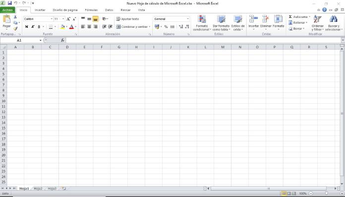 Ejemplos de software: Microsoft Excel