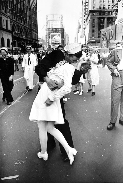 El beso en Times Square, por Alfred Eisenstaedt