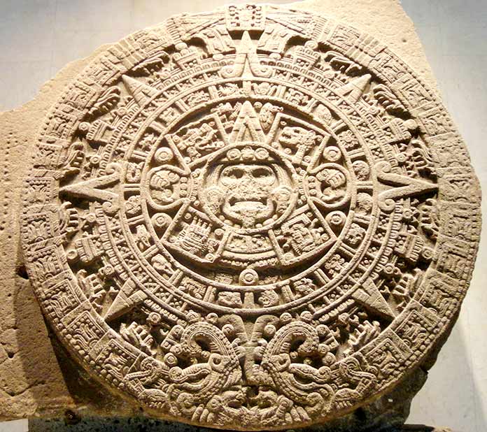 Escritura azteca - Calendario Azteca