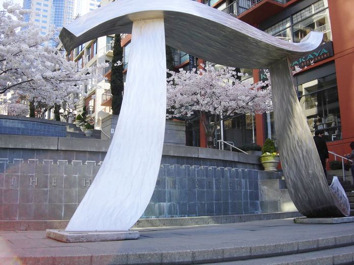 Escultura numero Pi en Seattle