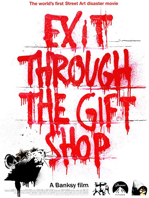 Cartel de Exit Through the Gift Shop