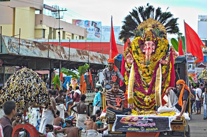 Fiesta reiligiosa Ganesh Chaturthi 