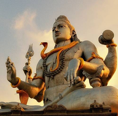Estatua de Shiva más alta de toda India y la segunda del mundo