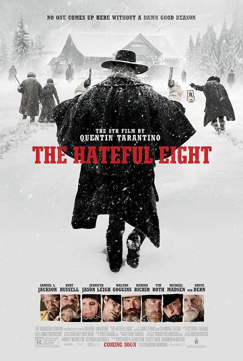 Cartel oficial de The Hateful Eight.