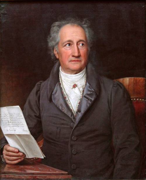 Filósofos alemanes: Johann Wolfgang von Goethe