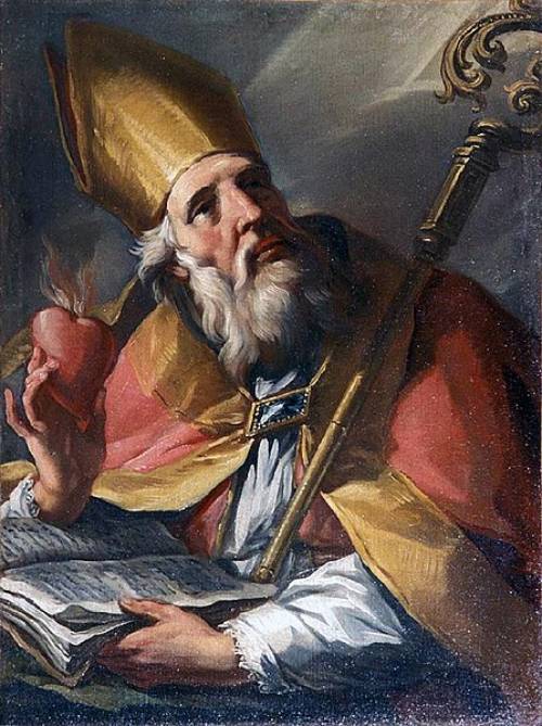 Filósofos cristianos. Agustín de Hipona. Autor: Ambito Lombardo.