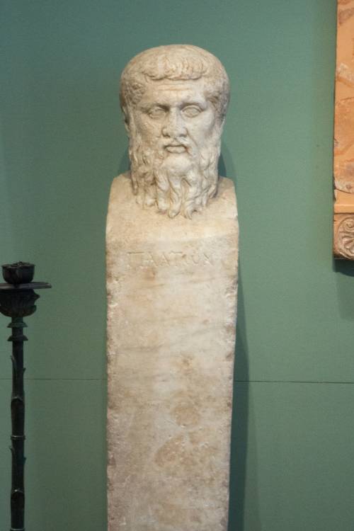 Filósofos antiguos: Imagen de Platón