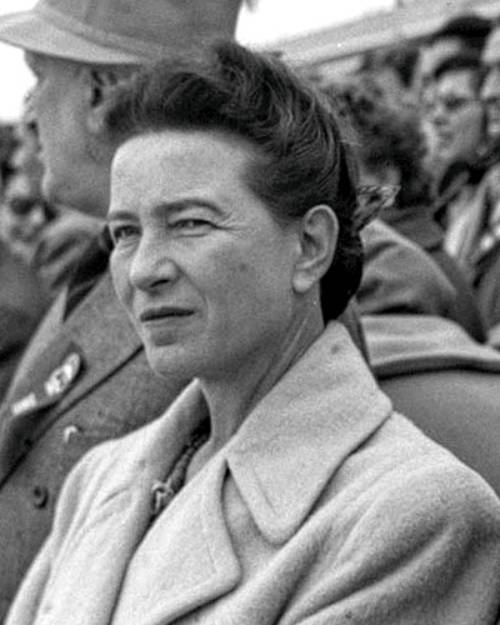 Filósofos franceses: Simone de Beauvoir 