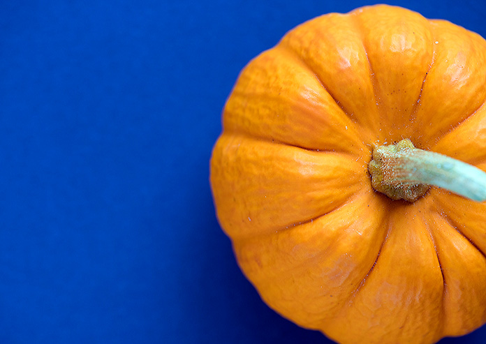 Detalle de una calabaza 