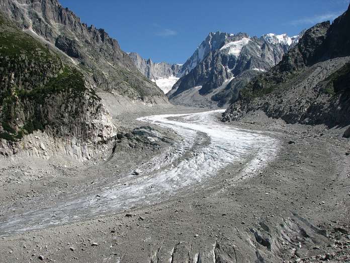 Glaciares derretidos - Mer de Glace