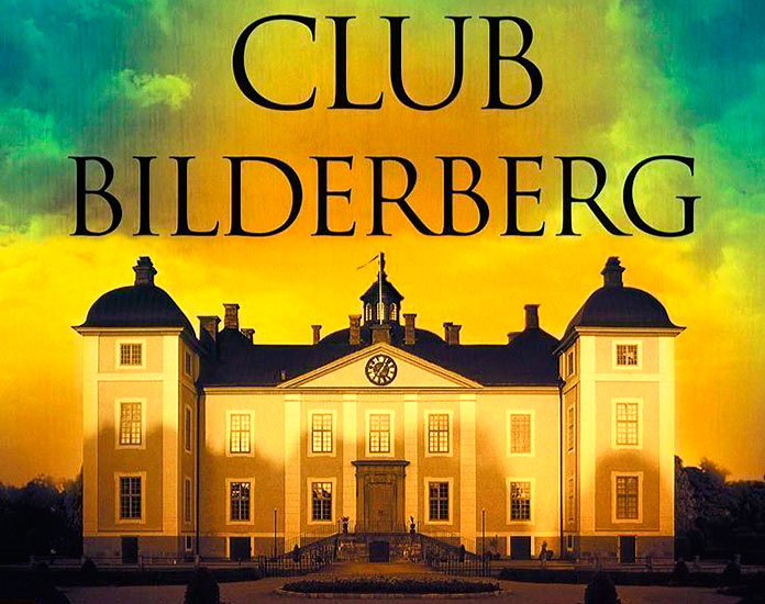 Portada del libro “La verdadera historia del Club Bilderberg”,