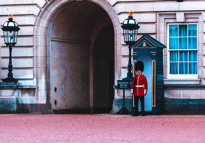 Guardia del palacio de Buckingham