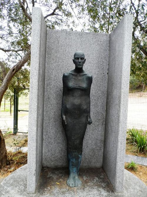 Historia-de-Sudafrica+Monumento-Guerra-Mujer