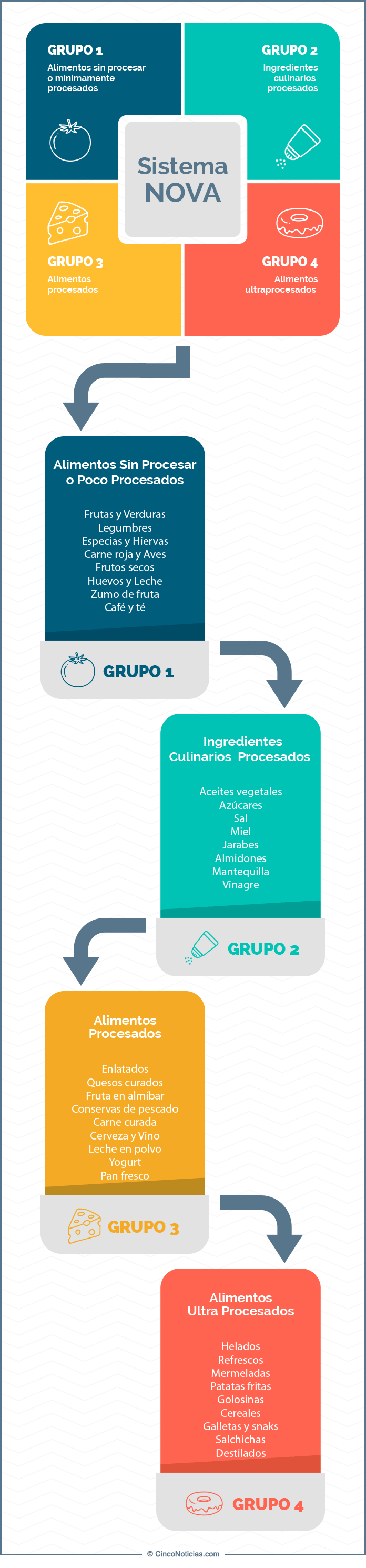 Infografia Sistema NOVA CincoNoticias.com