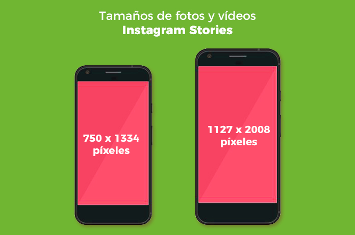 fotos para Instagram Stories: Tamaños