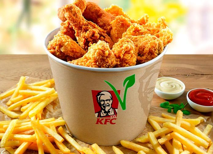 KFC sacará al mercado pollo frito vegetariano