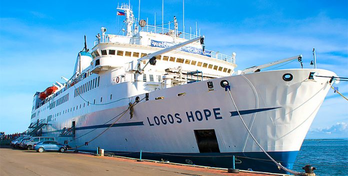 Logos Hope, la librería flotante que recorre el mundo.