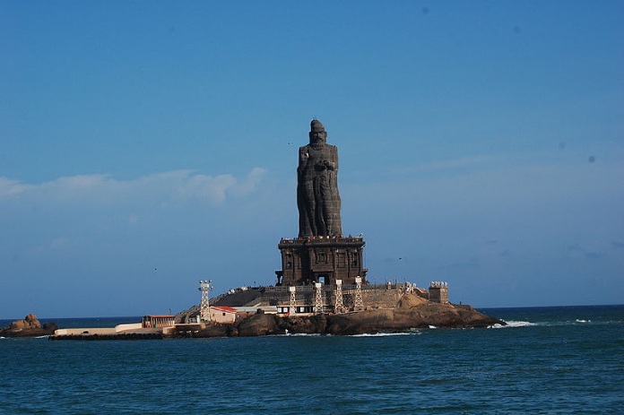 La apasionante filosofía india. Monumento a Swami Vivekananda en Kanyakumari.