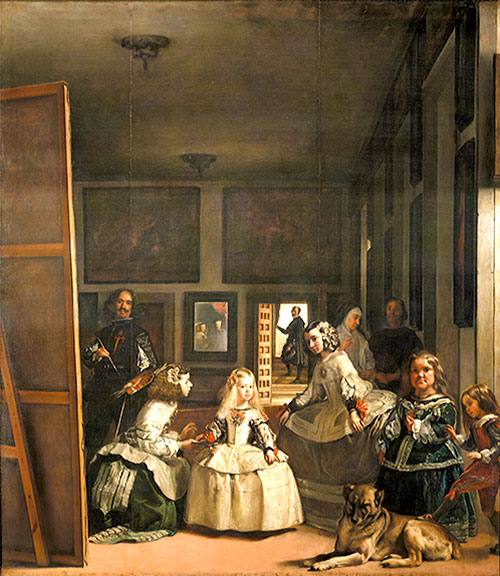 Las Meninas (1656) Óleo de Diego Velázquez 