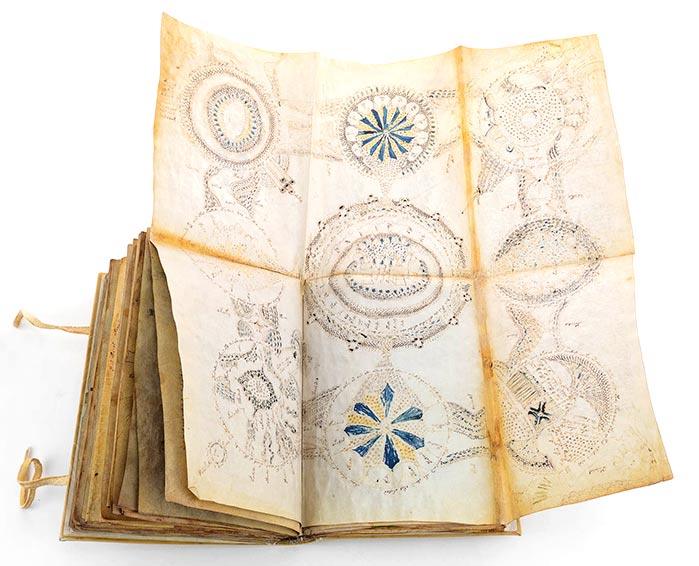 Manuscrito Voynich: planetas