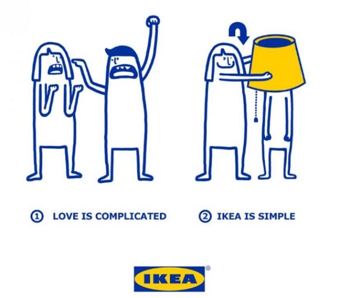 Imagen publicitaria de IKEA.