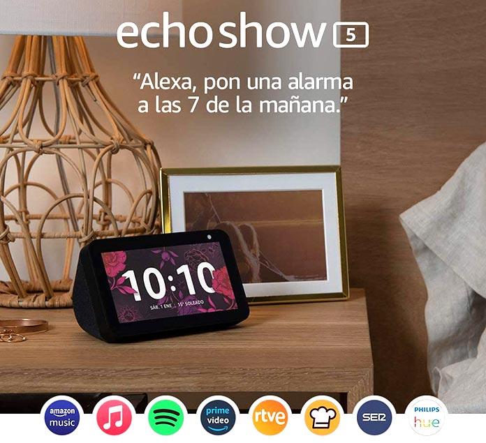 Mayores descuentos Amazon - Echo Show 5