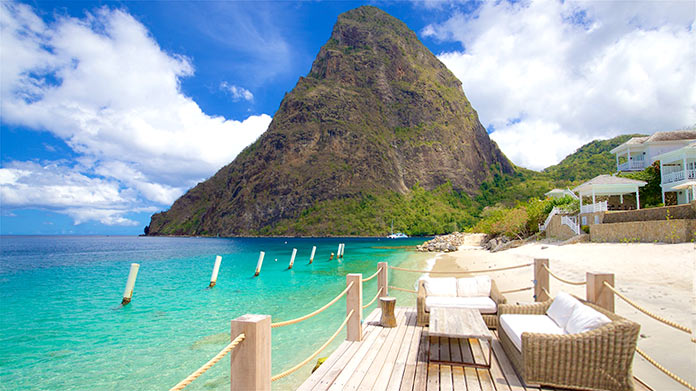 Mejores islas del Caribe - Santa Lucía, Islas de Barlovento