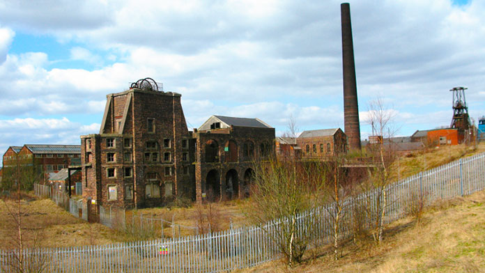 Mina de carbón de Chatterley Whitfield, Stoke-on-Trent (Inglaterra)