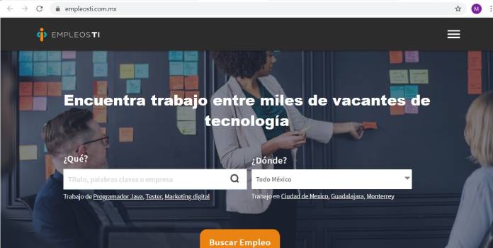 Páginas de empleo en México - EmpleosTI