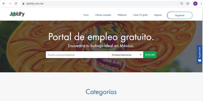 Páginas de empleo en México - Jobtify