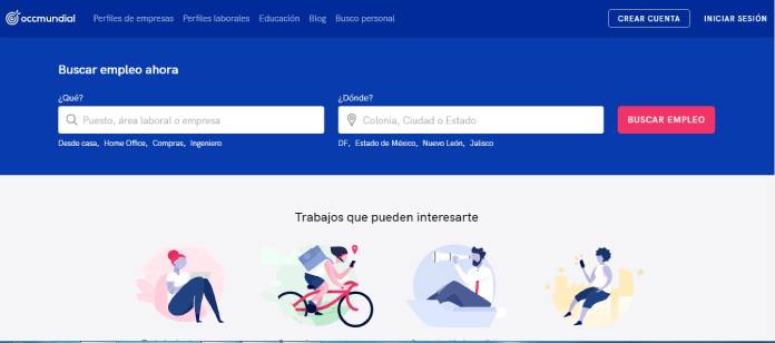 Páginas de empleo en México - Occ