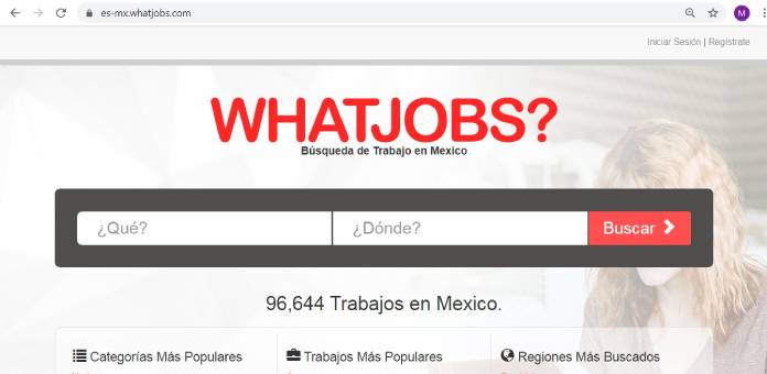 Páginas de empleo en México - Whatjobs