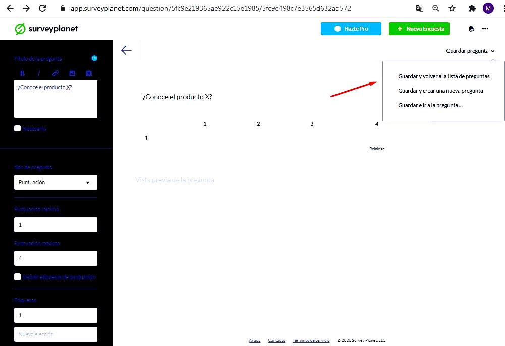 Páginas para hacer encuestas - Guardar encuestas Surveyplanet