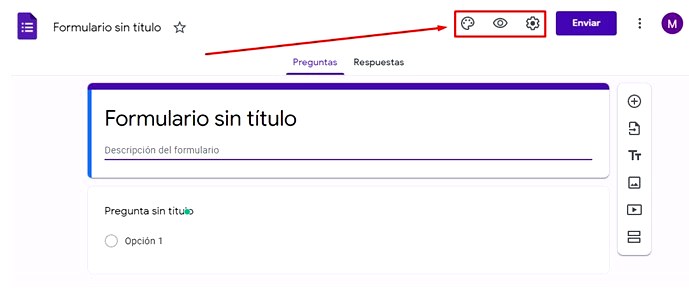 Páginas para hacer encuestas - Configuración del formulario