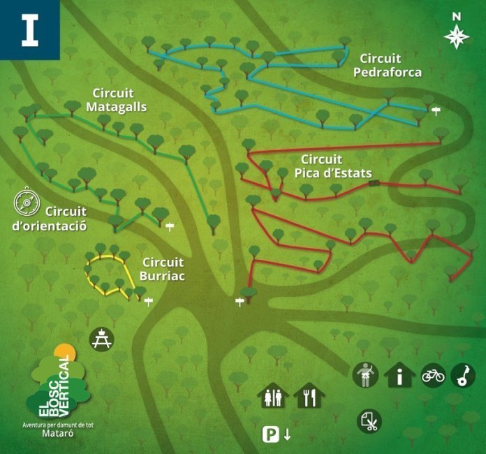 Parques de aventuras Bosc Vertical