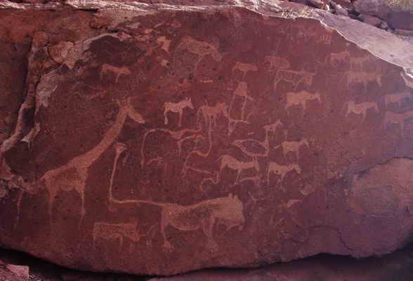 Patrimonio de la humanidad: Twyfelfontein 