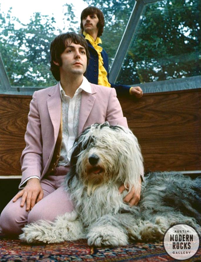 McCartney con su perra Martha