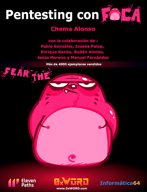 Libro "Pentesting con FOCA" de Chema Alonso