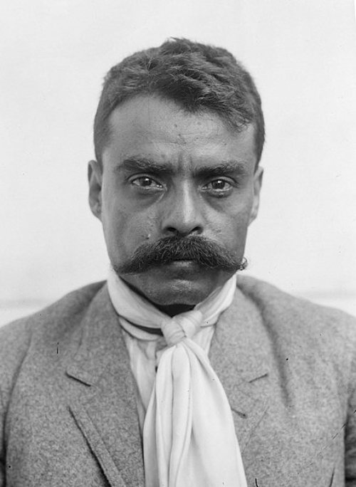 Personajes históricos mexicanos. Emiliano Zapata. 1914. Autor desconocido.