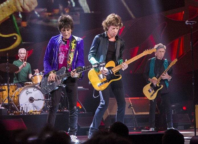 Pop psicodélico. The Rolling Stones en concierto. Summerfest, iMilwaukee, 2015.