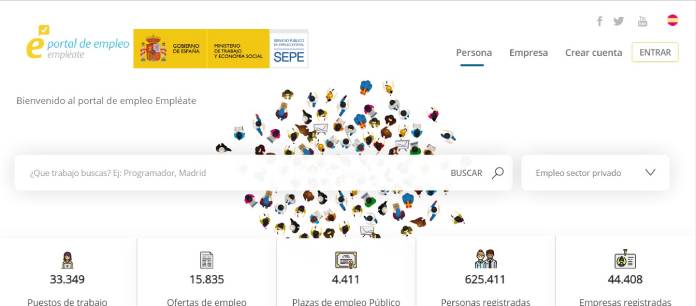 Portales de empleo en España - Empléate