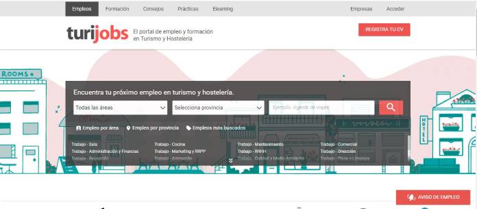Portales de empleo en España - Turijobs