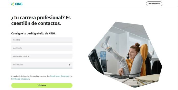 Red laboral: Xing