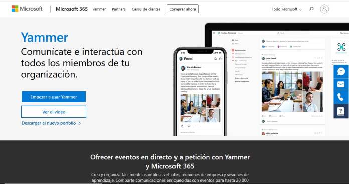 Red laboral: Yammer