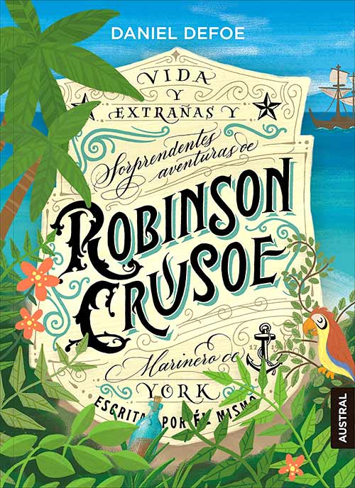 "Robinson Crusoe", de Daniel Defoe