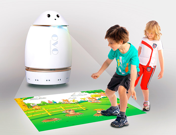 Robot de compañía Danovo, de OVO Technology, que hace del aprendizaje algo divertido para los niños