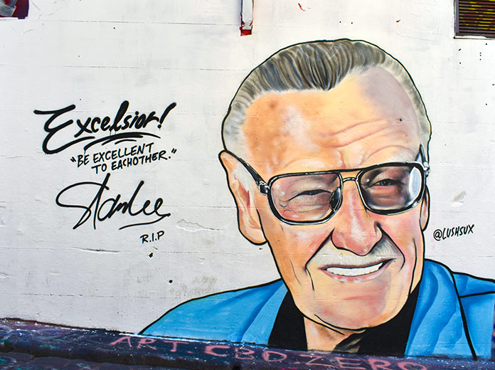 Stan Lee grafiti