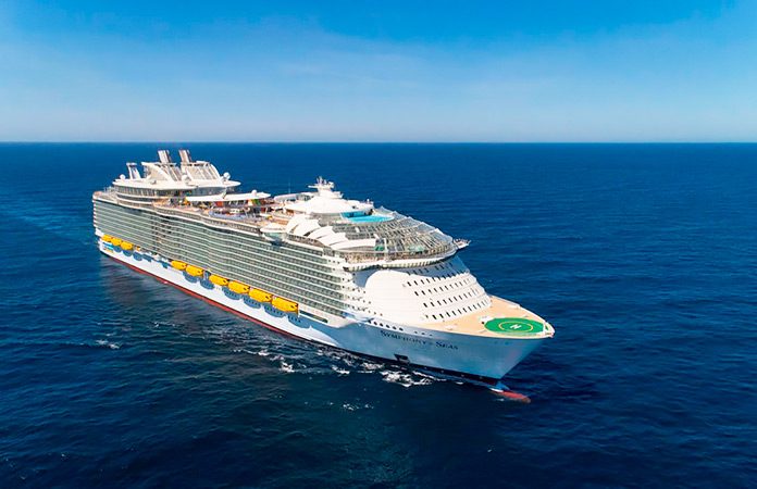 Symphony of the Seas, el crucero más grande jamás construido.