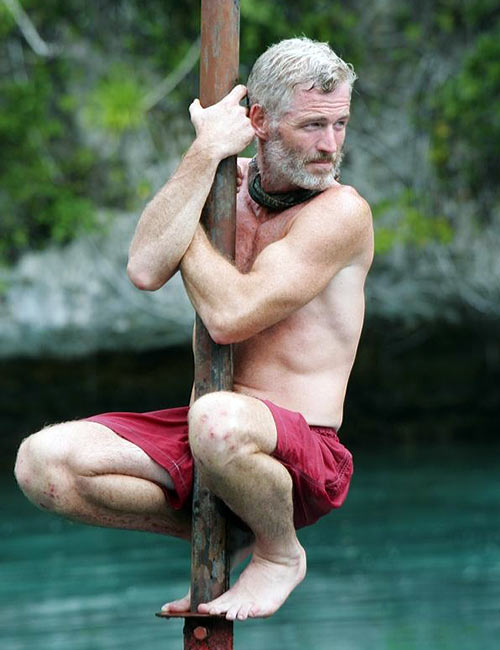 Programas más extremos de la TV - Tom Westman en "Survivor"